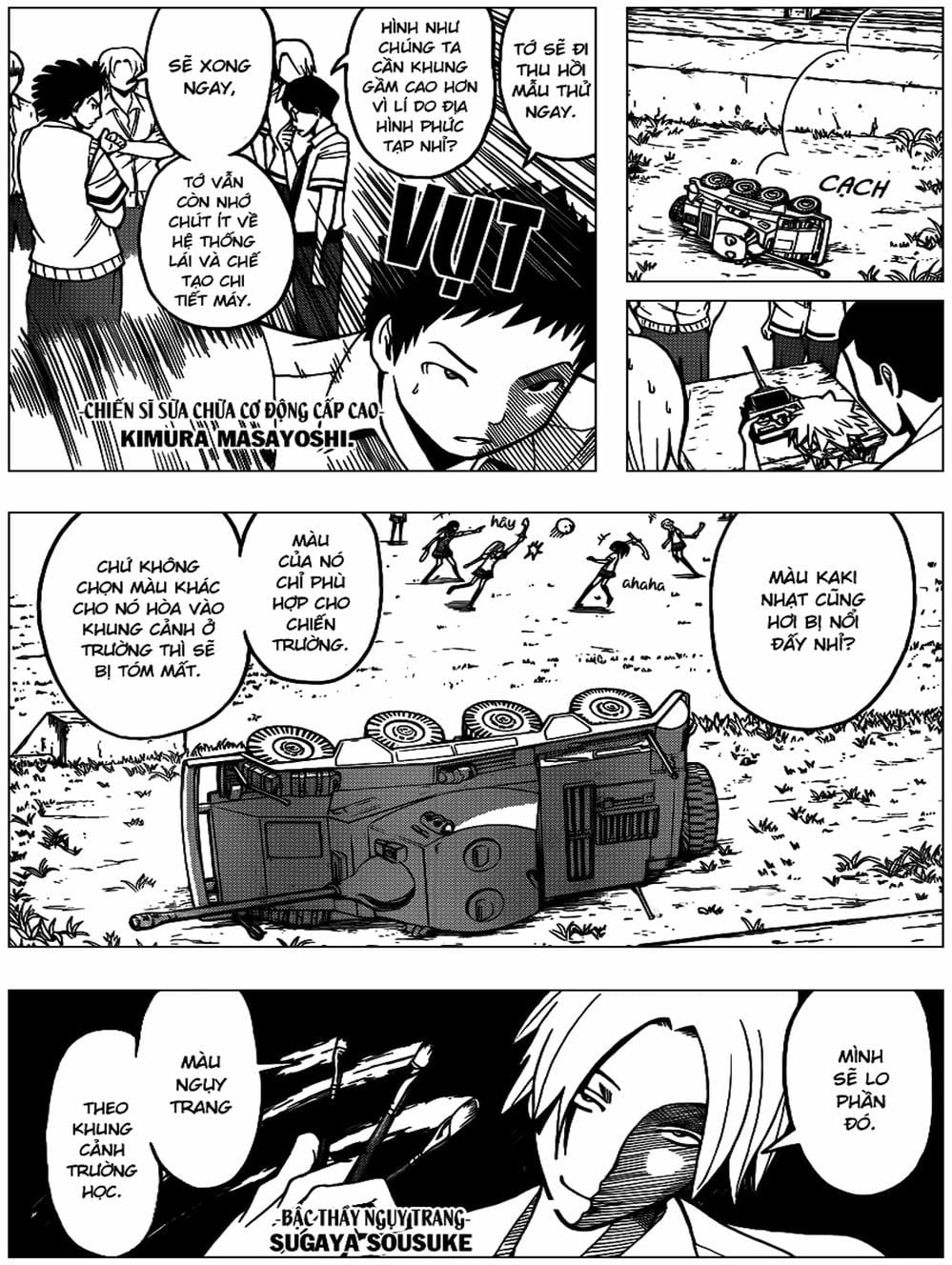 Truyện Tranh Lớp Học Ám Sát - Ansatsu Kyoushitsu trang 5