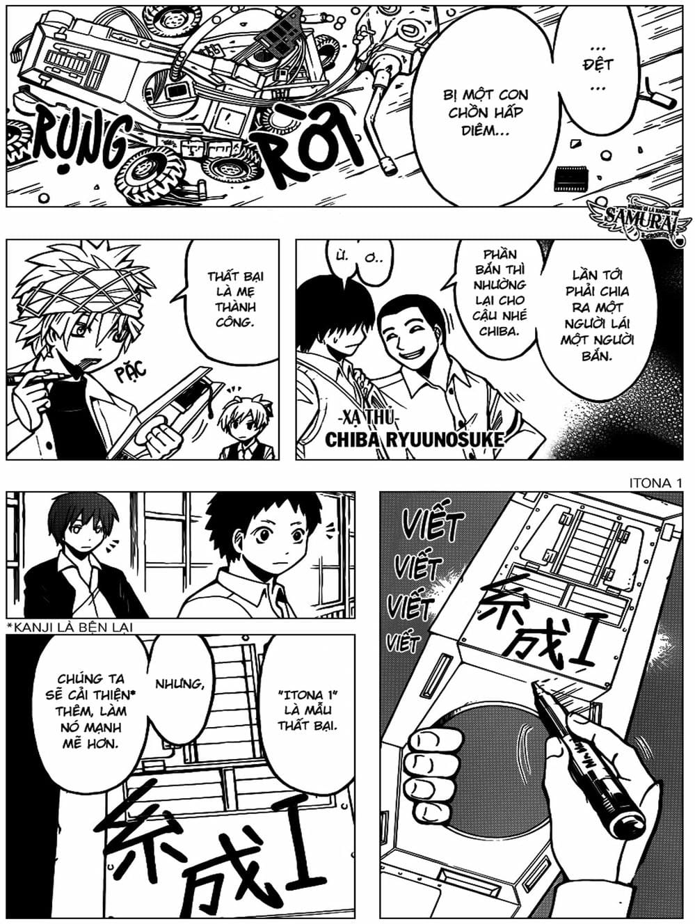 Truyện Tranh Lớp Học Ám Sát - Ansatsu Kyoushitsu trang 5