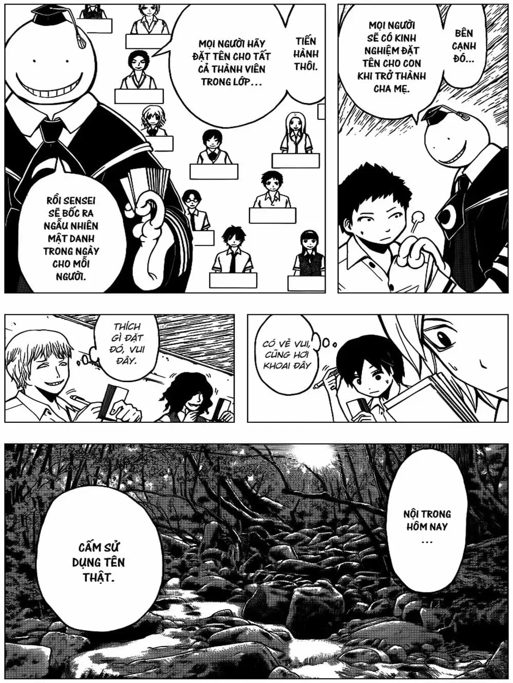 Truyện Tranh Lớp Học Ám Sát - Ansatsu Kyoushitsu trang 5