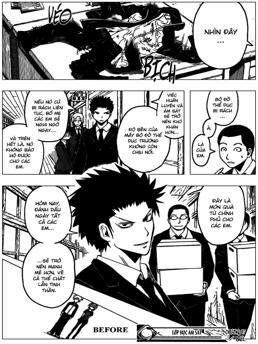 Truyện Tranh Lớp Học Ám Sát - Ansatsu Kyoushitsu trang 5