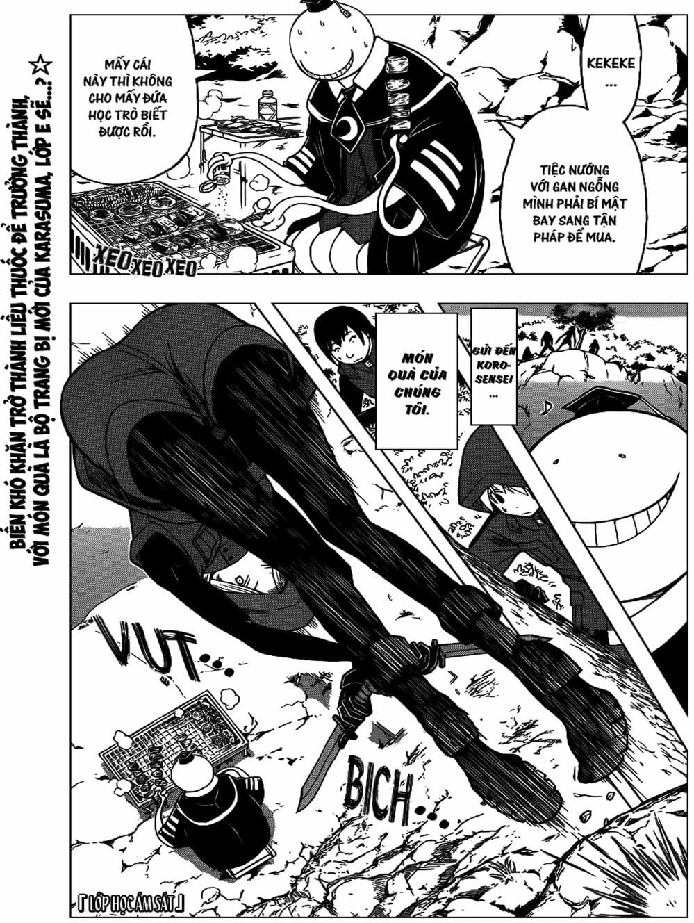 Truyện Tranh Lớp Học Ám Sát - Ansatsu Kyoushitsu trang 5