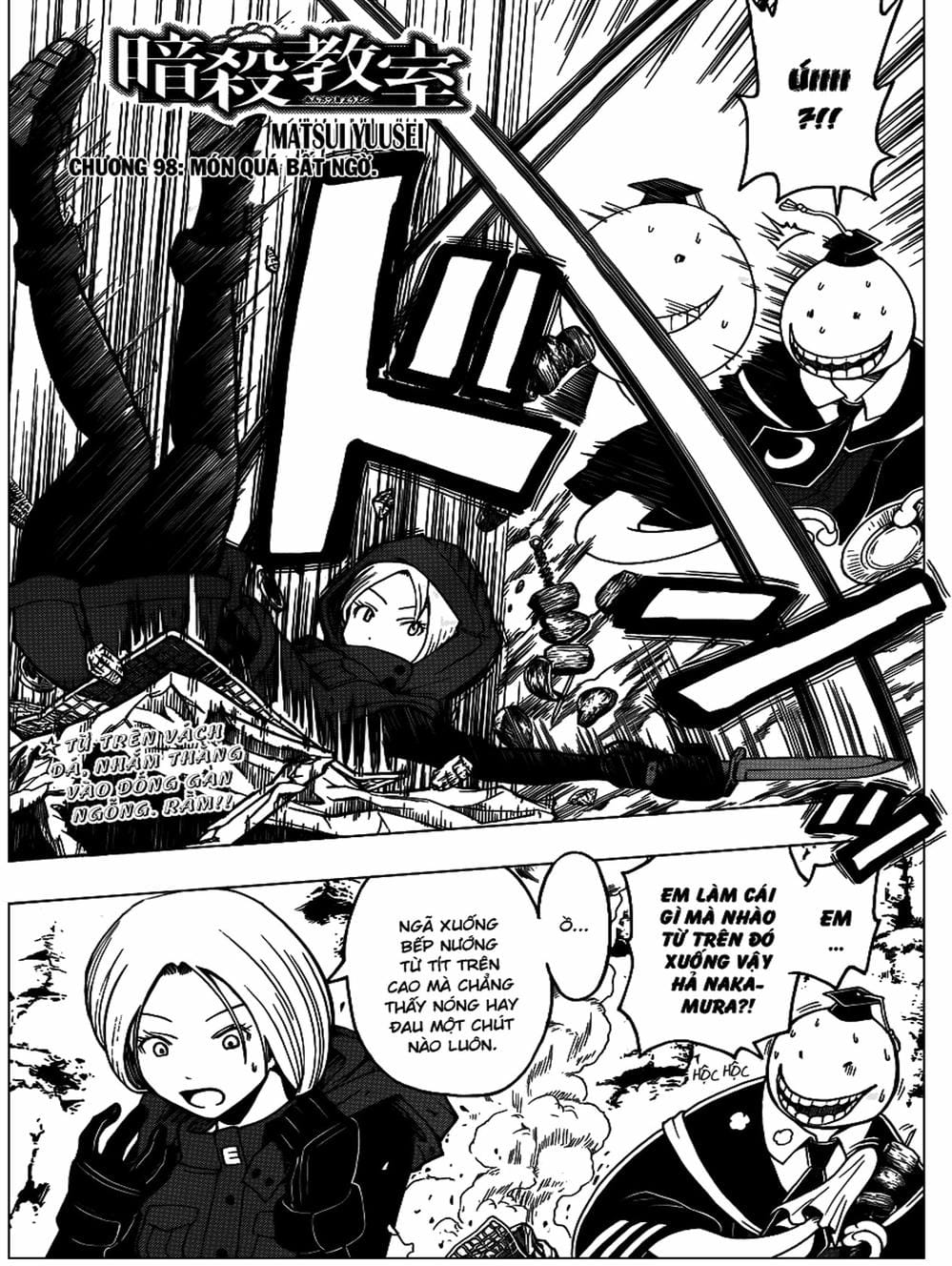 Truyện Tranh Lớp Học Ám Sát - Ansatsu Kyoushitsu trang 5