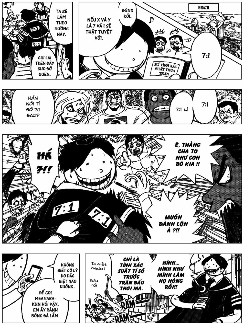 Truyện Tranh Lớp Học Ám Sát - Ansatsu Kyoushitsu trang 5