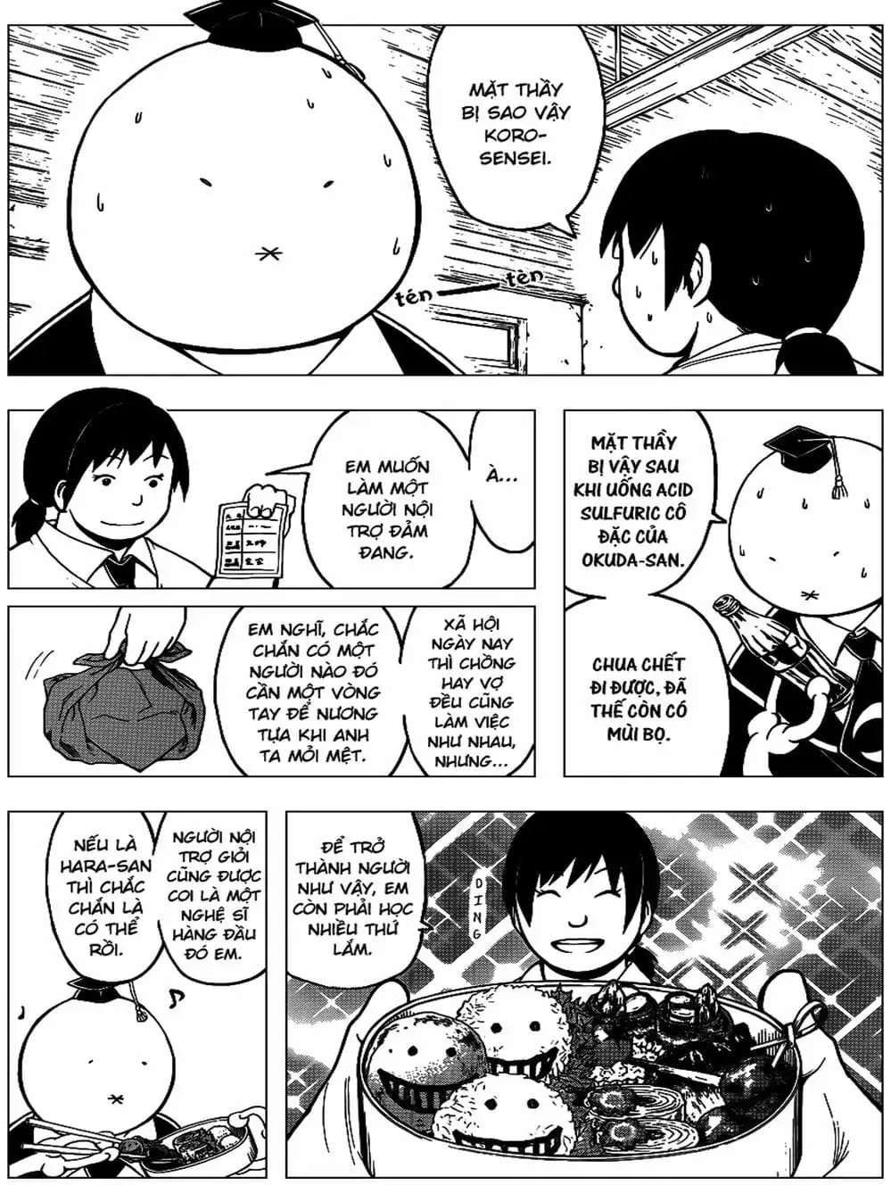 Truyện Tranh Lớp Học Ám Sát - Ansatsu Kyoushitsu trang 5