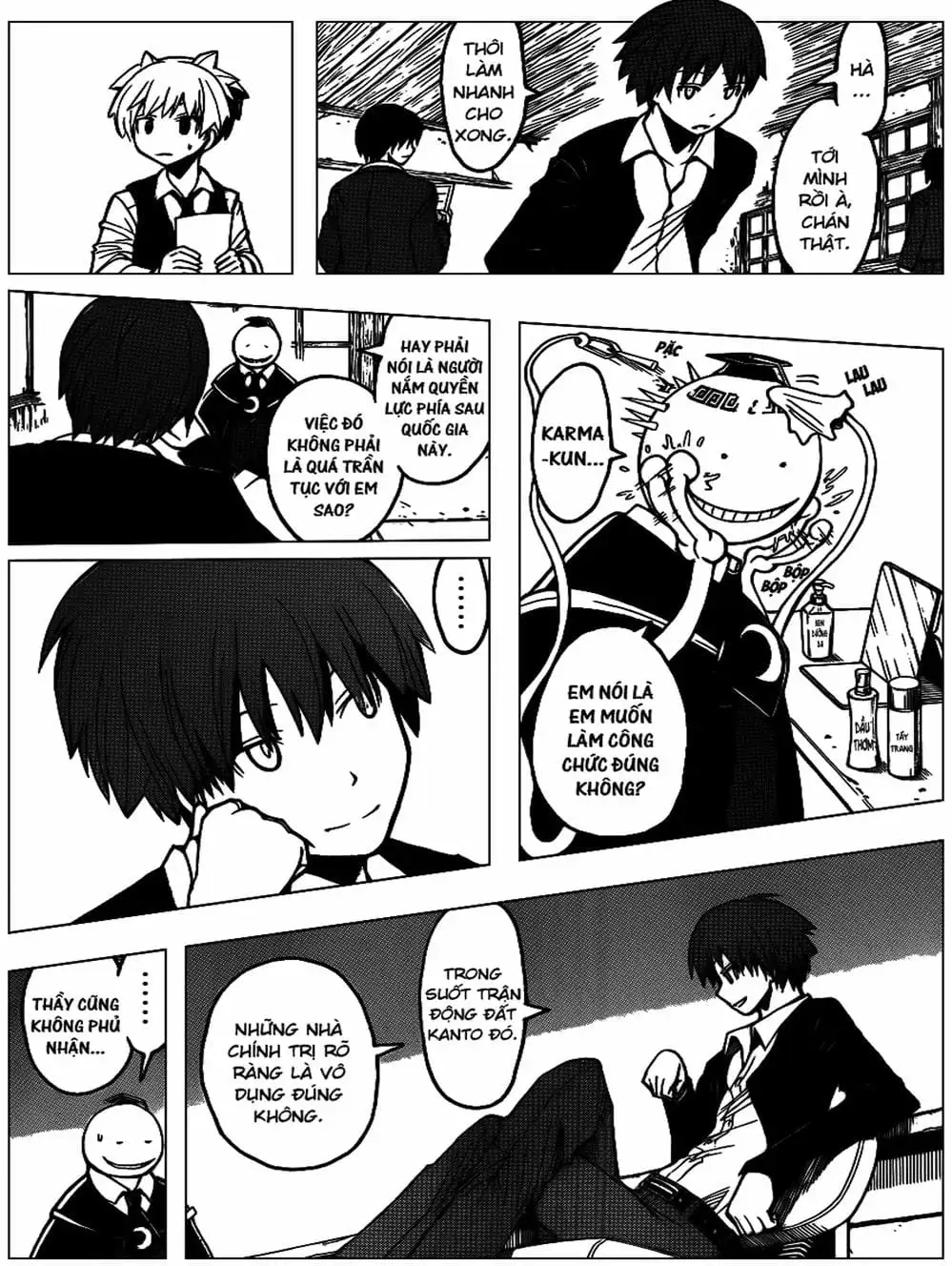 Truyện Tranh Lớp Học Ám Sát - Ansatsu Kyoushitsu trang 5