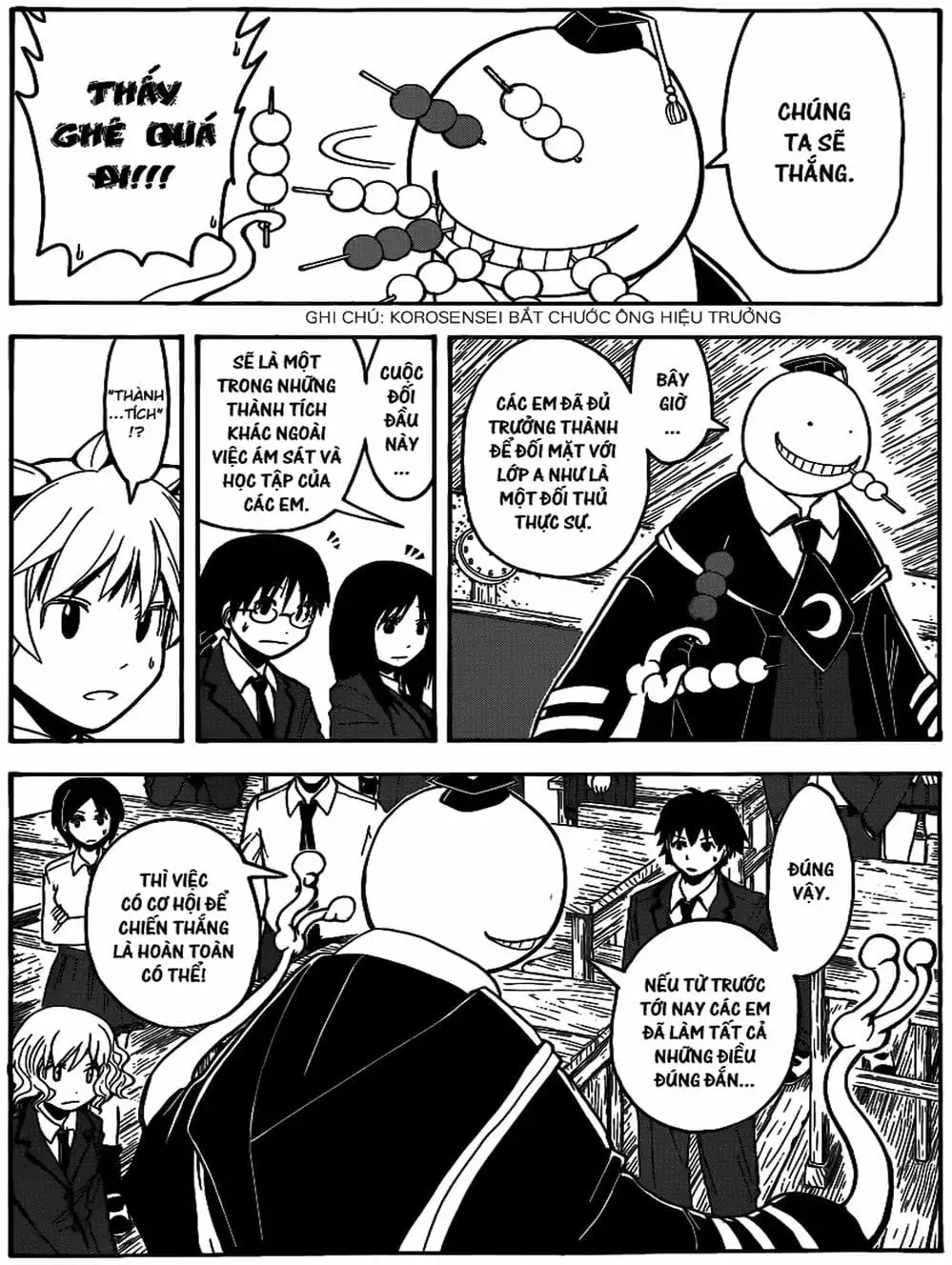 Truyện Tranh Lớp Học Ám Sát - Ansatsu Kyoushitsu trang 5