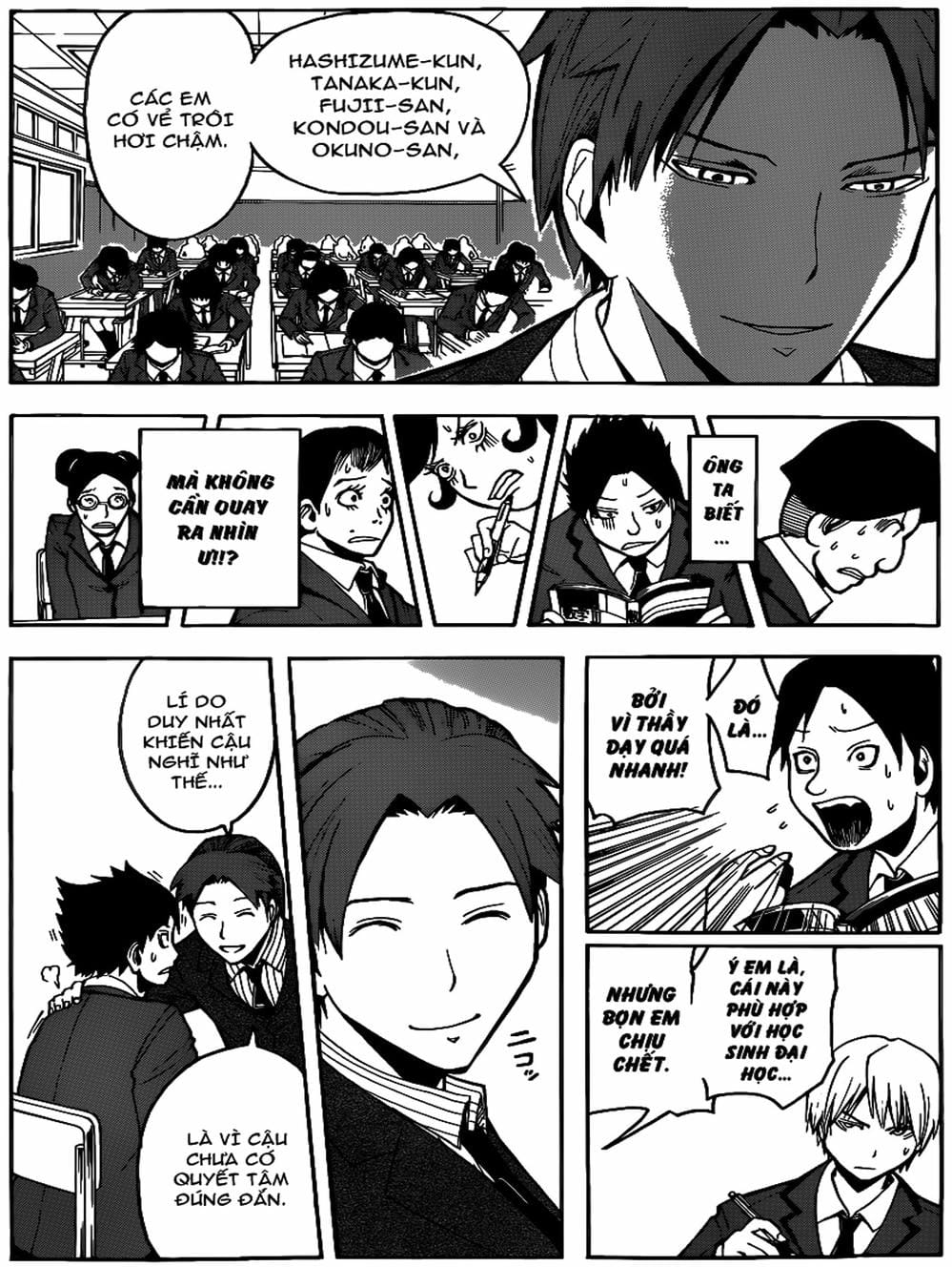 Truyện Tranh Lớp Học Ám Sát - Ansatsu Kyoushitsu trang 5