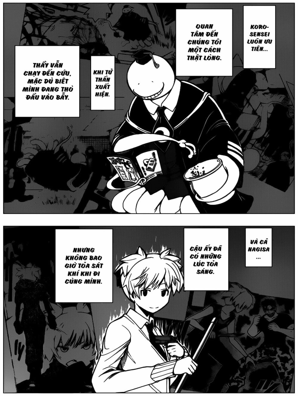Truyện Tranh Lớp Học Ám Sát - Ansatsu Kyoushitsu trang 5