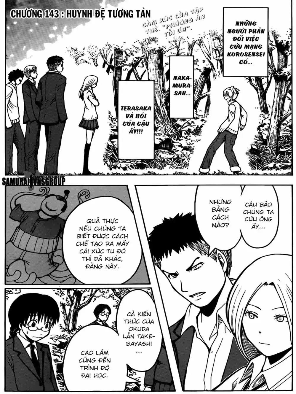 Truyện Tranh Lớp Học Ám Sát - Ansatsu Kyoushitsu trang 5