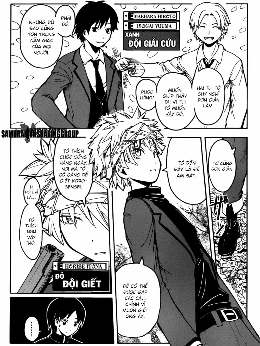 Truyện Tranh Lớp Học Ám Sát - Ansatsu Kyoushitsu trang 5