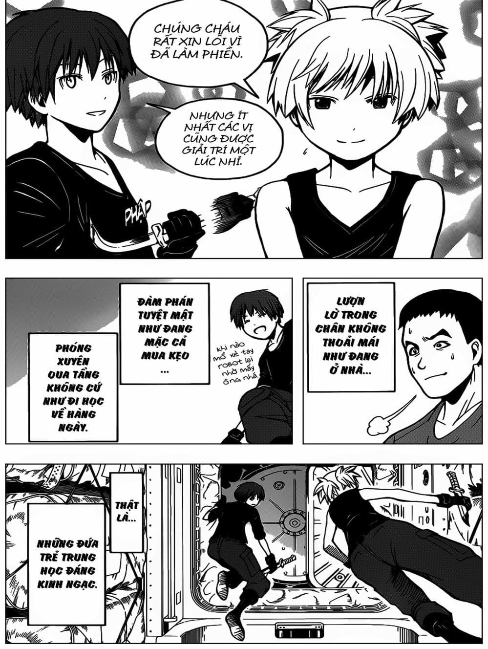 Truyện Tranh Lớp Học Ám Sát - Ansatsu Kyoushitsu trang 5