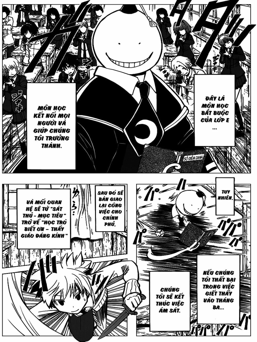 Truyện Tranh Lớp Học Ám Sát - Ansatsu Kyoushitsu trang 5