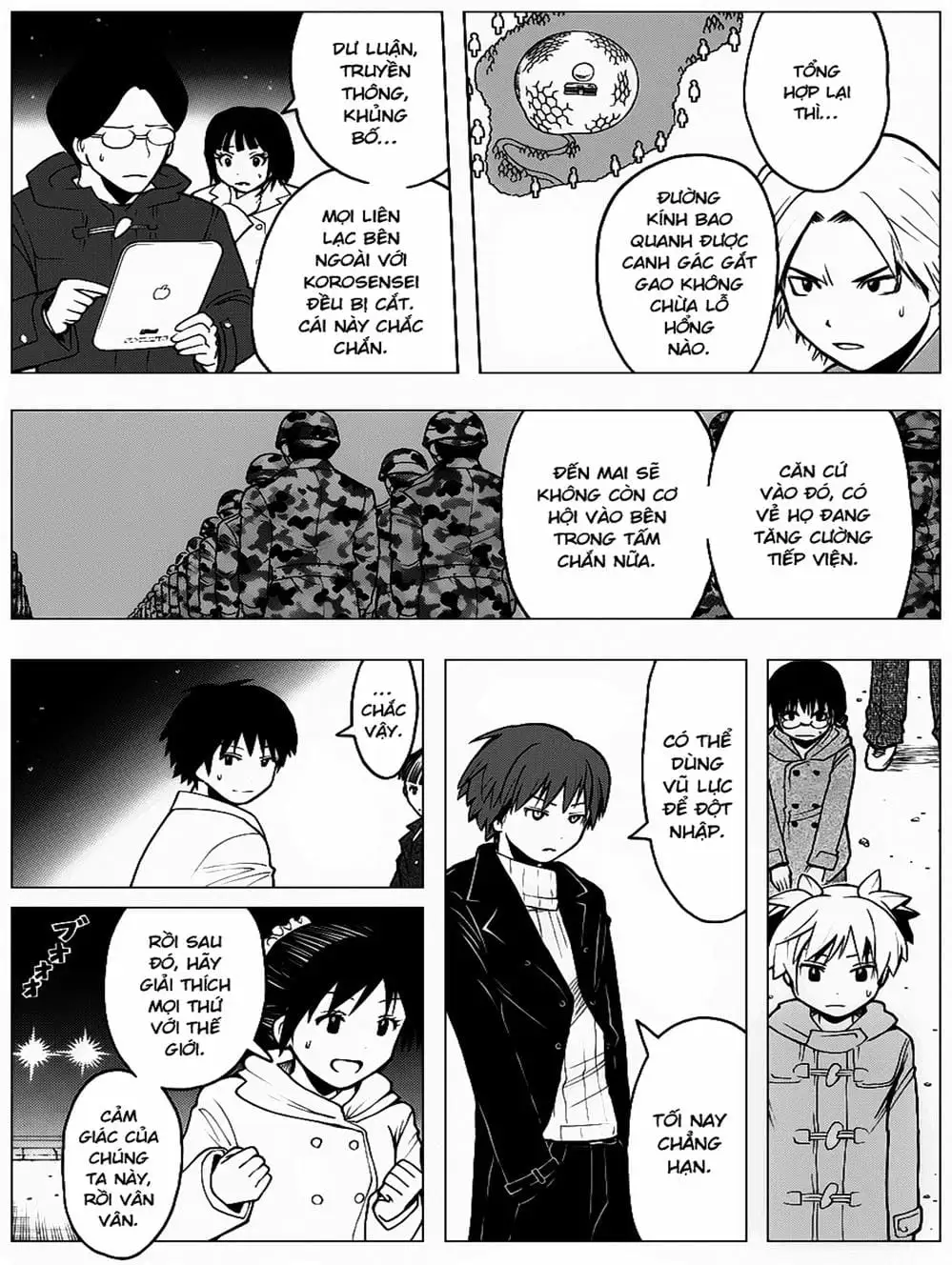 Truyện Tranh Lớp Học Ám Sát - Ansatsu Kyoushitsu trang 5