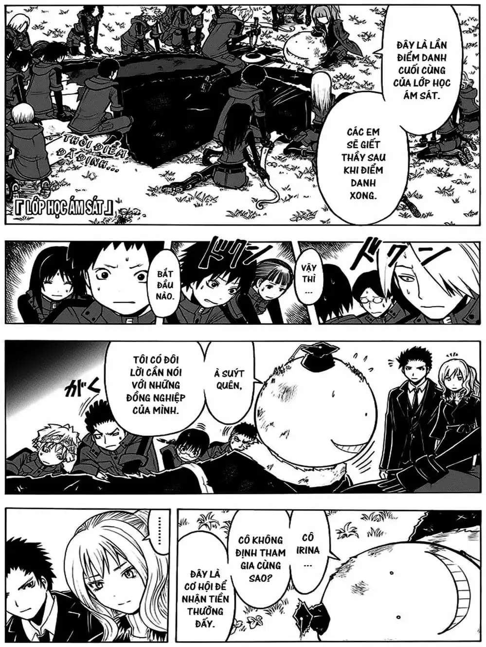Truyện Tranh Lớp Học Ám Sát - Ansatsu Kyoushitsu trang 5
