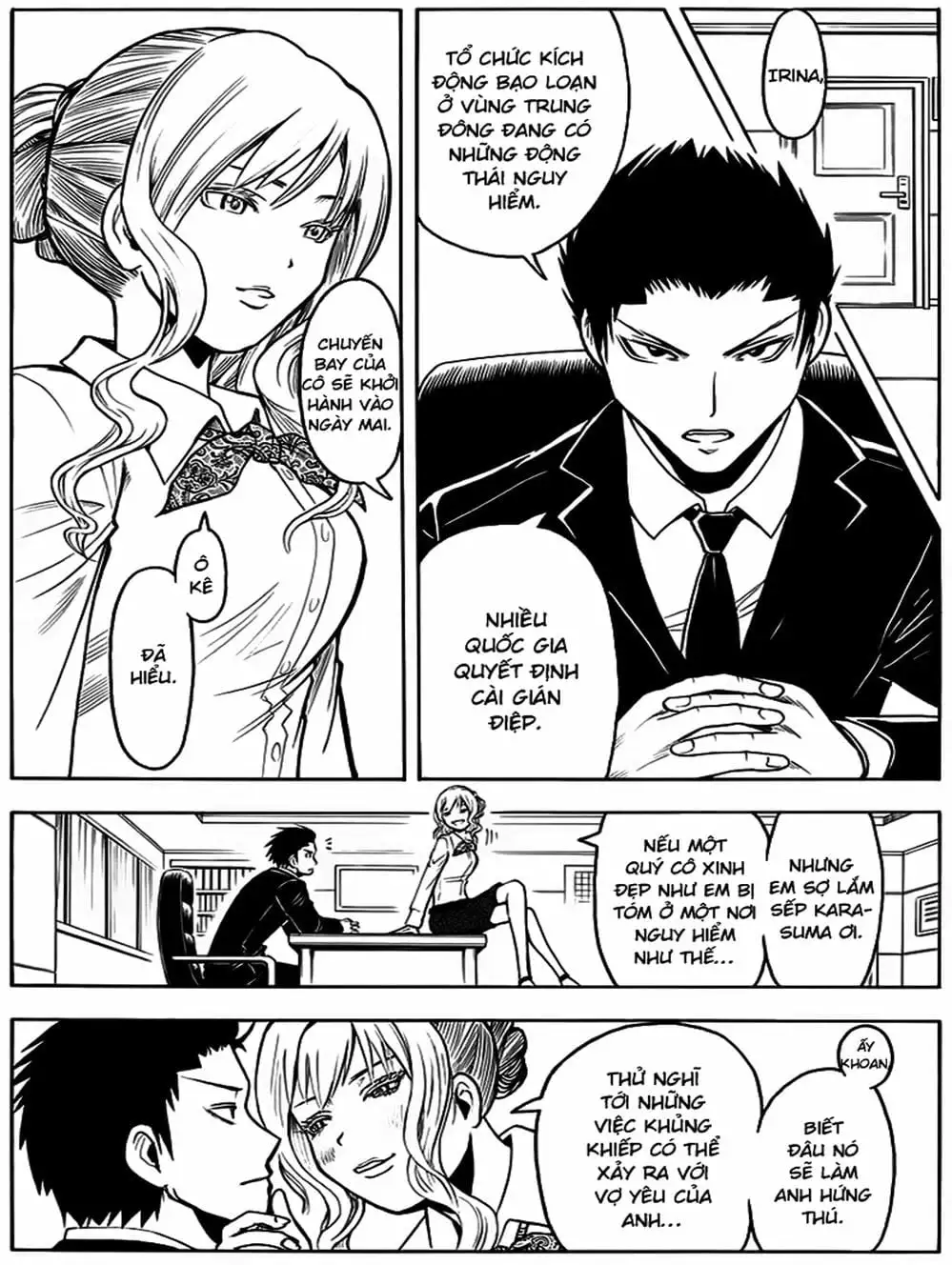 Truyện Tranh Lớp Học Ám Sát - Ansatsu Kyoushitsu trang 5