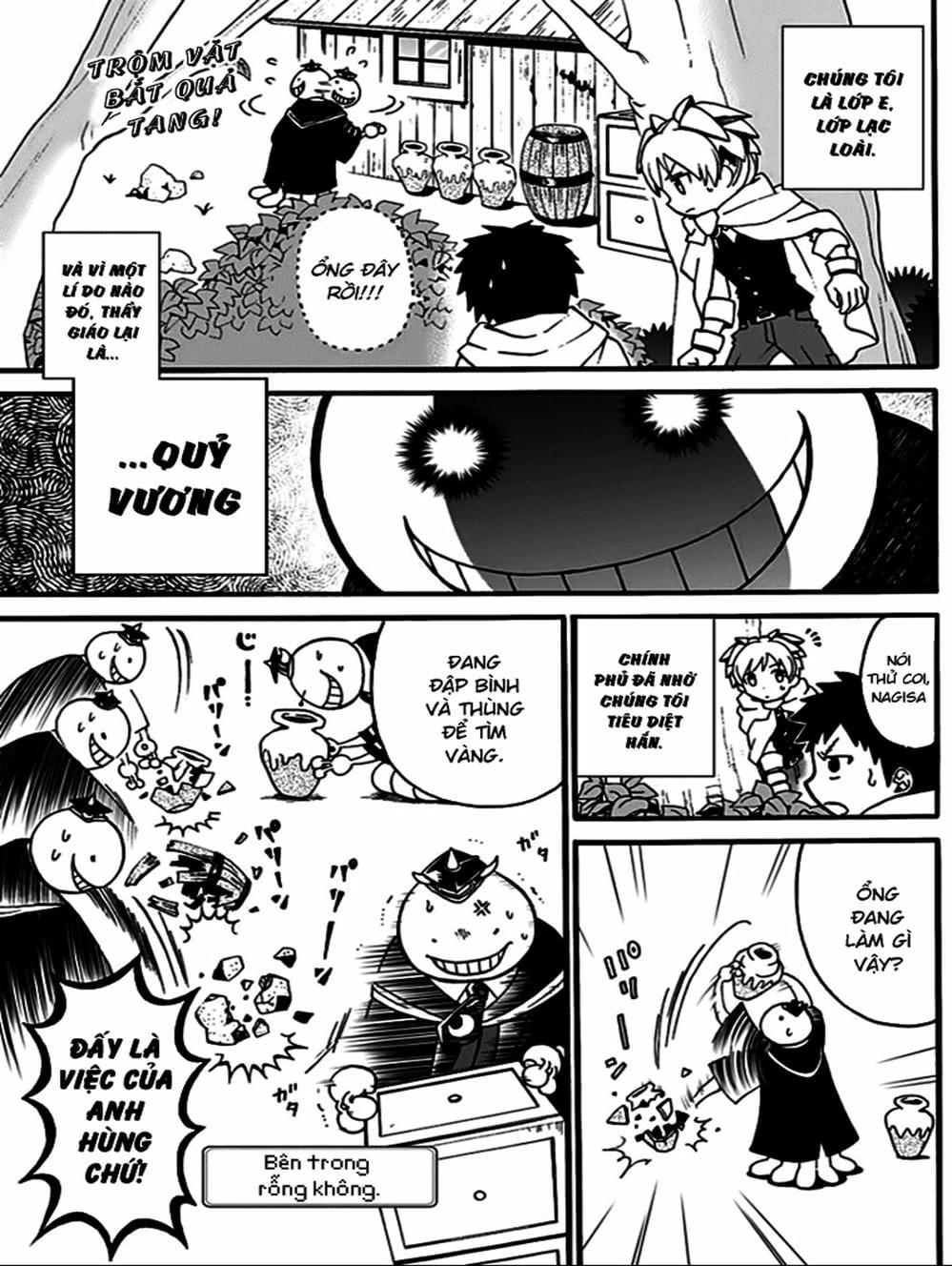 Truyện Tranh Lớp Học Ám Sát - Ansatsu Kyoushitsu trang 5