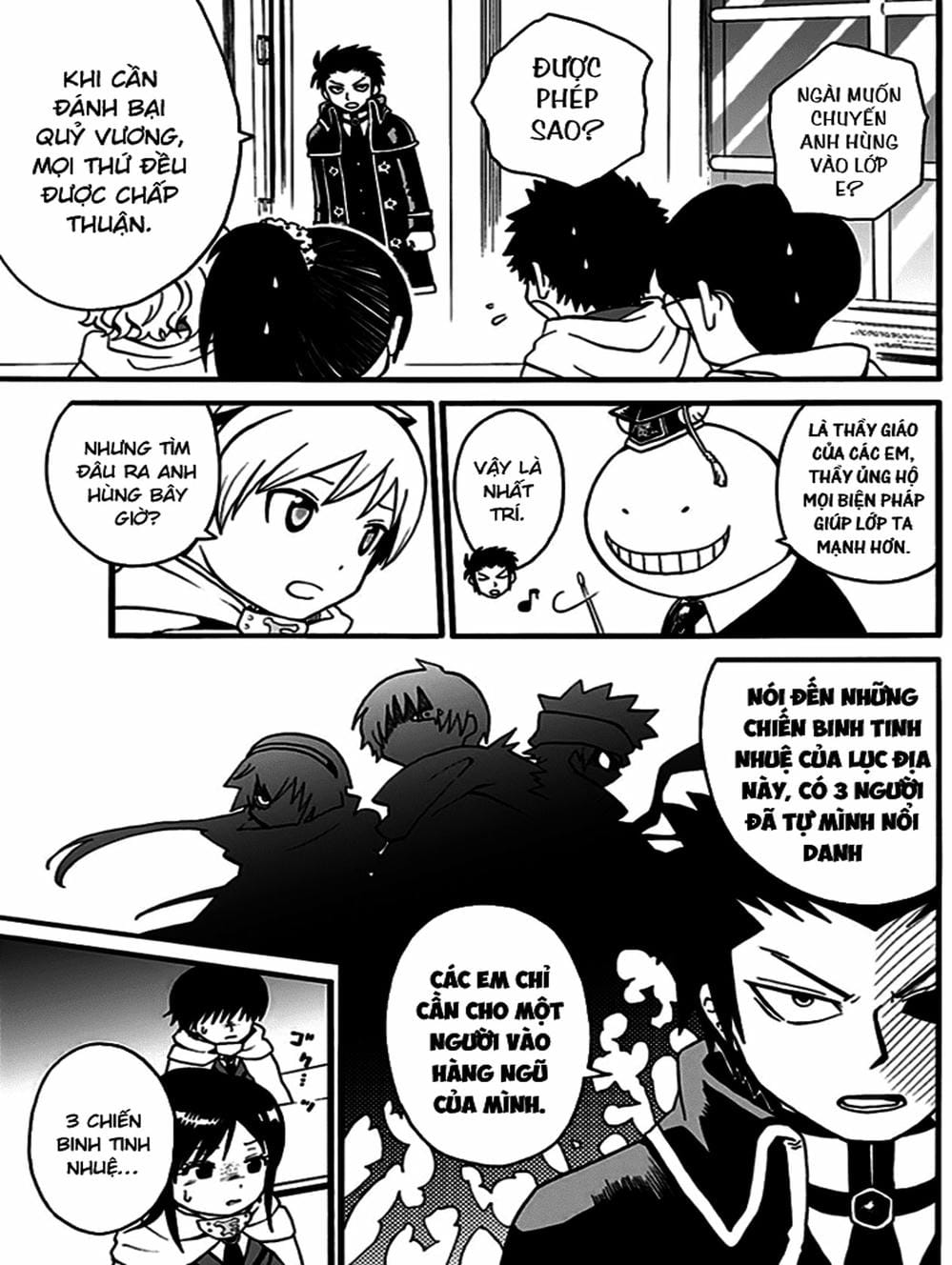 Truyện Tranh Lớp Học Ám Sát - Ansatsu Kyoushitsu trang 5