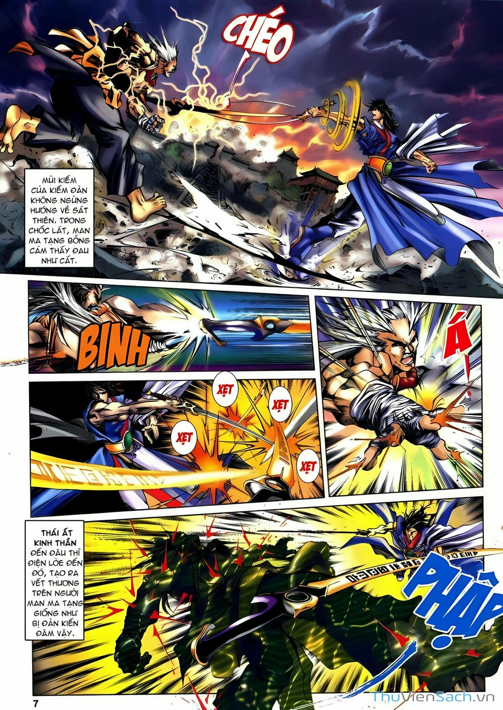 Truyện Tranh Lục Đạo Thiên Thư trang 3