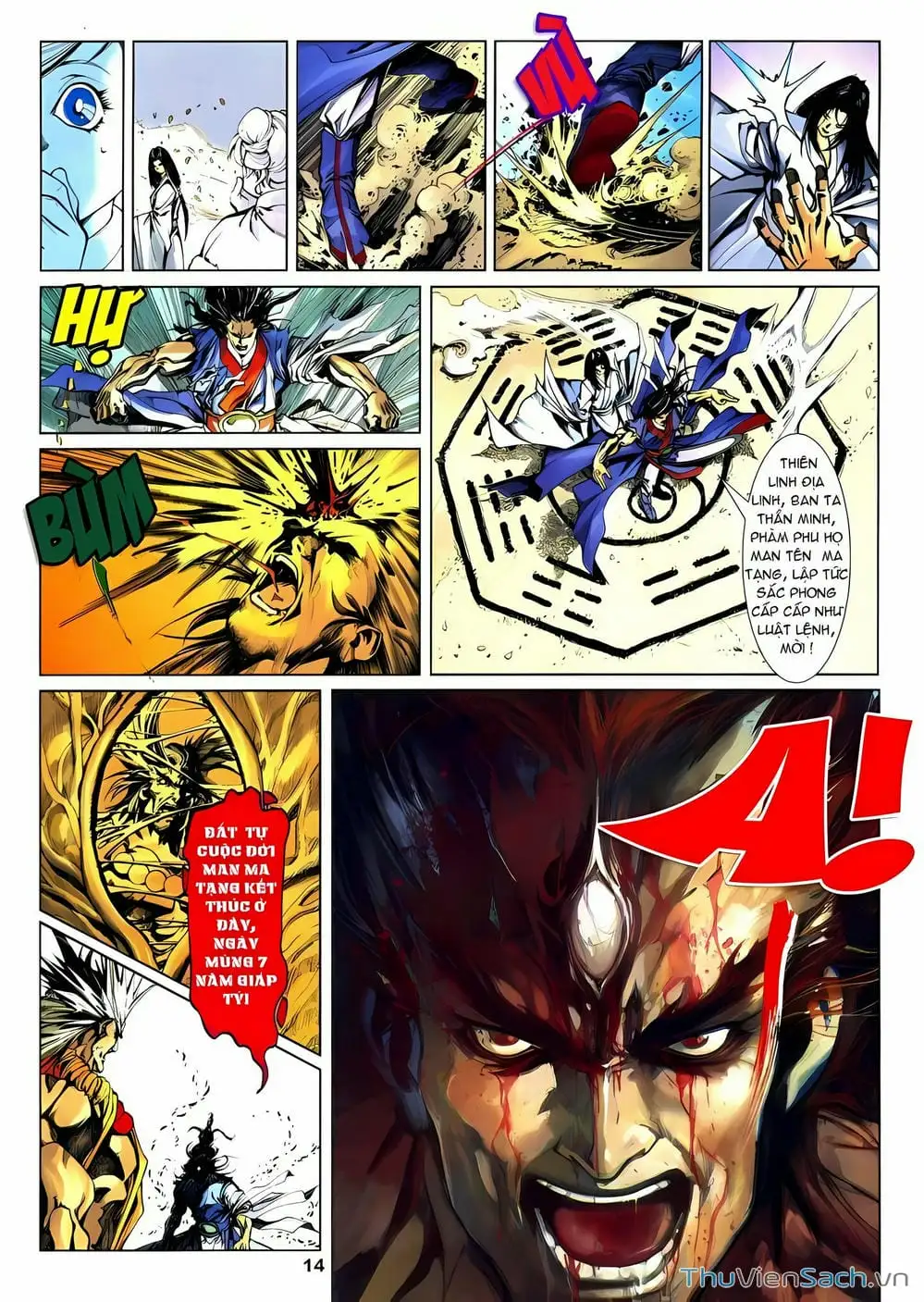 Truyện Tranh Lục Đạo Thiên Thư trang 3