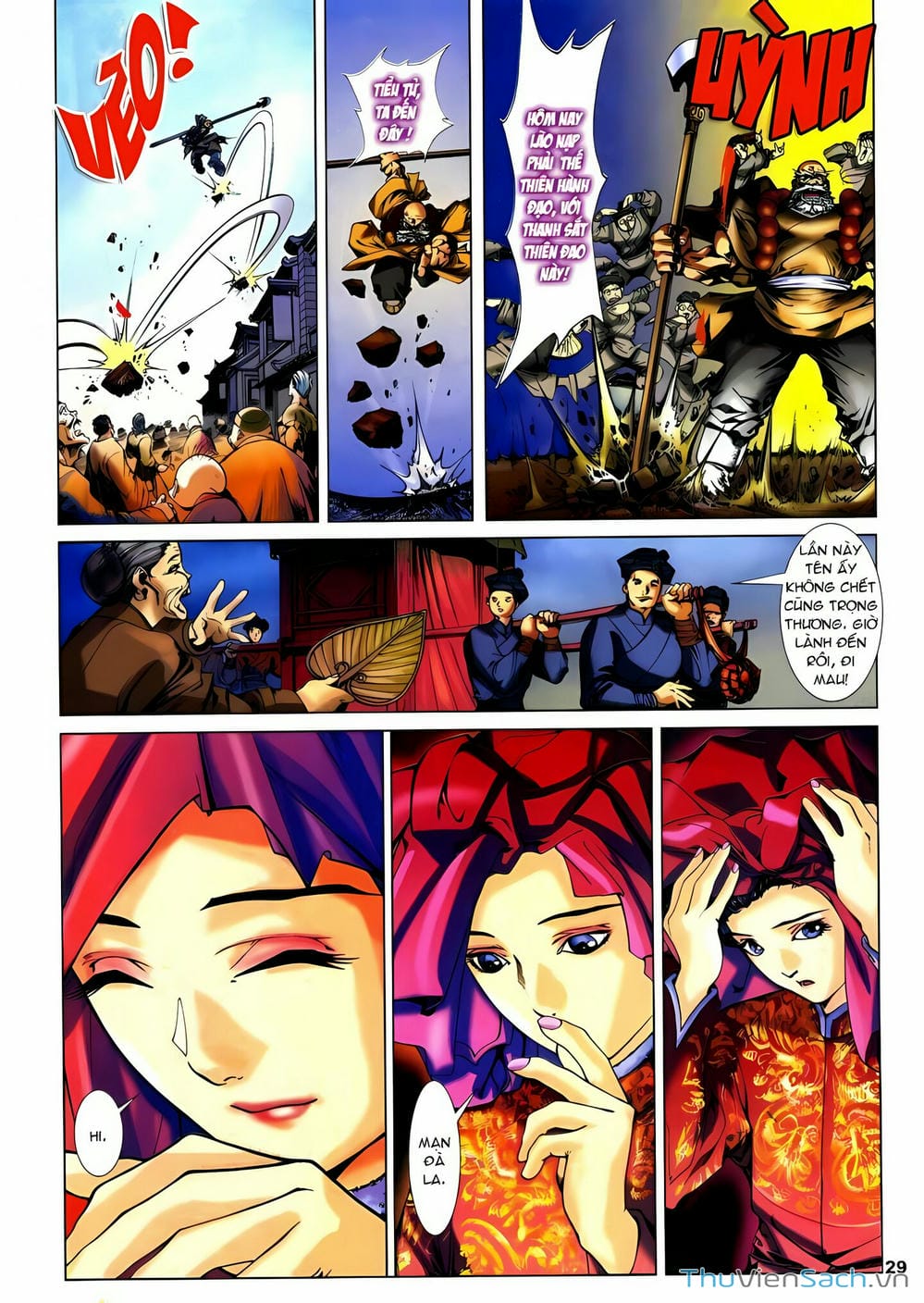 Truyện Tranh Lục Đạo Thiên Thư trang 3