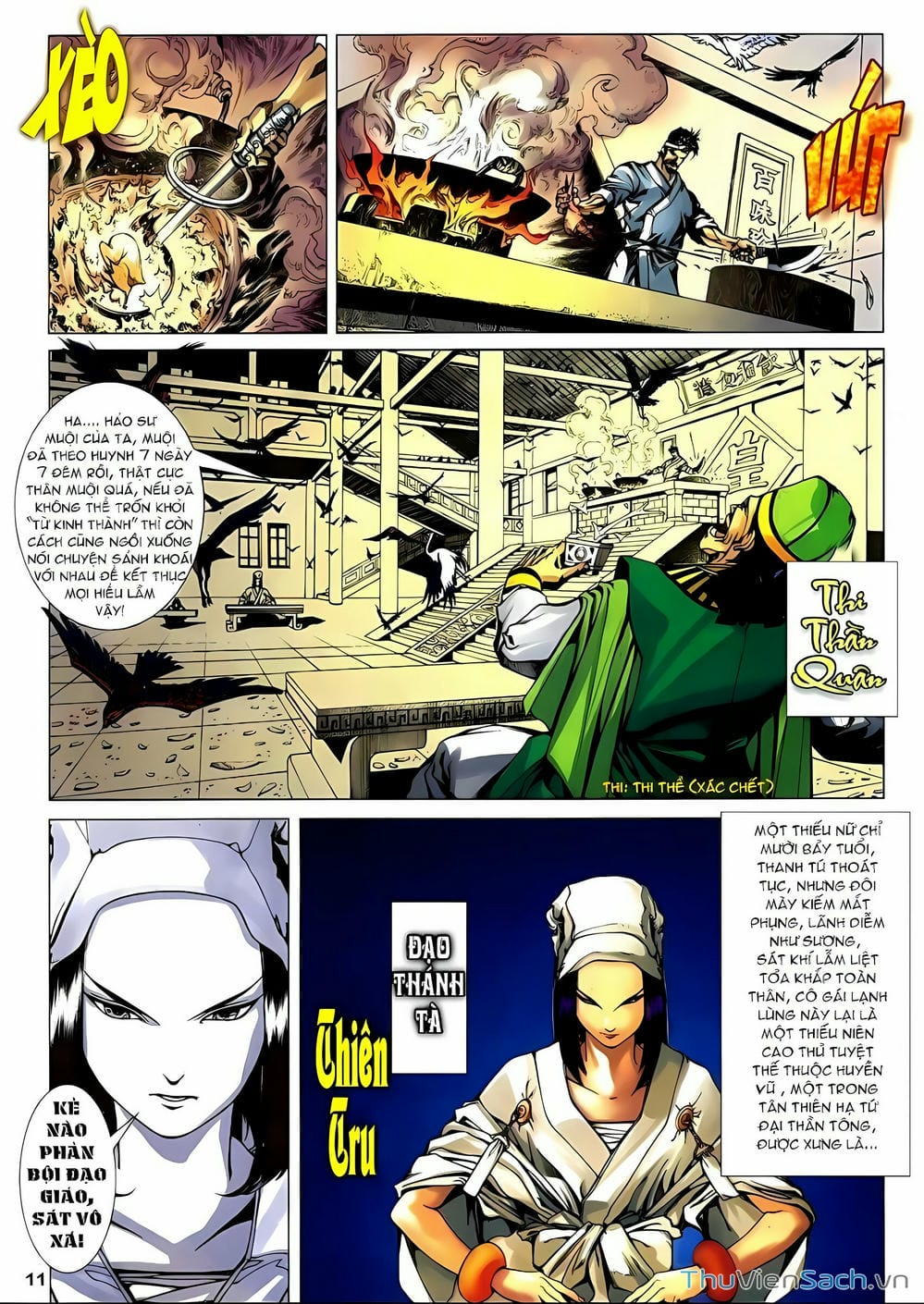 Truyện Tranh Lục Đạo Thiên Thư trang 3