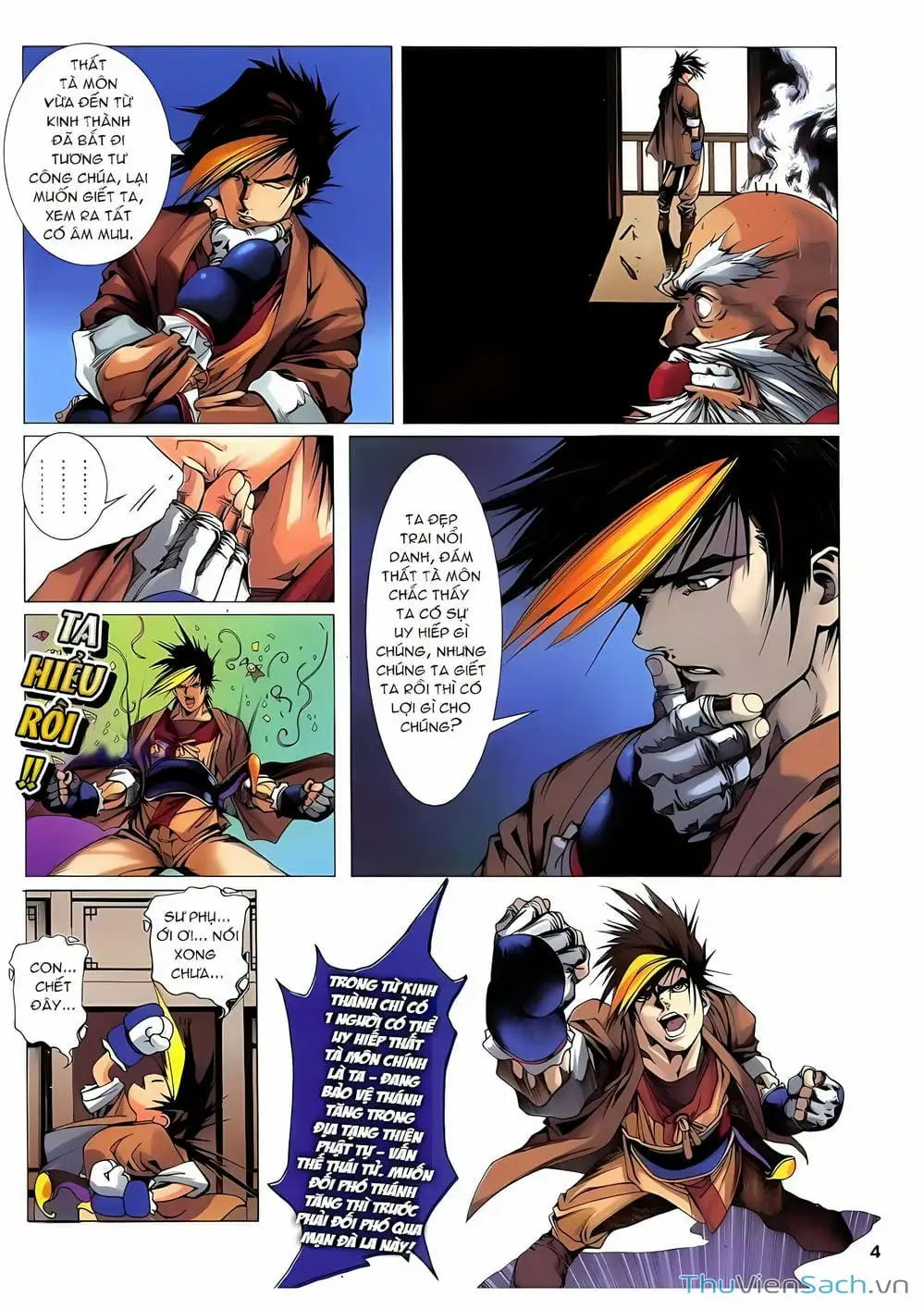 Truyện Tranh Lục Đạo Thiên Thư trang 3