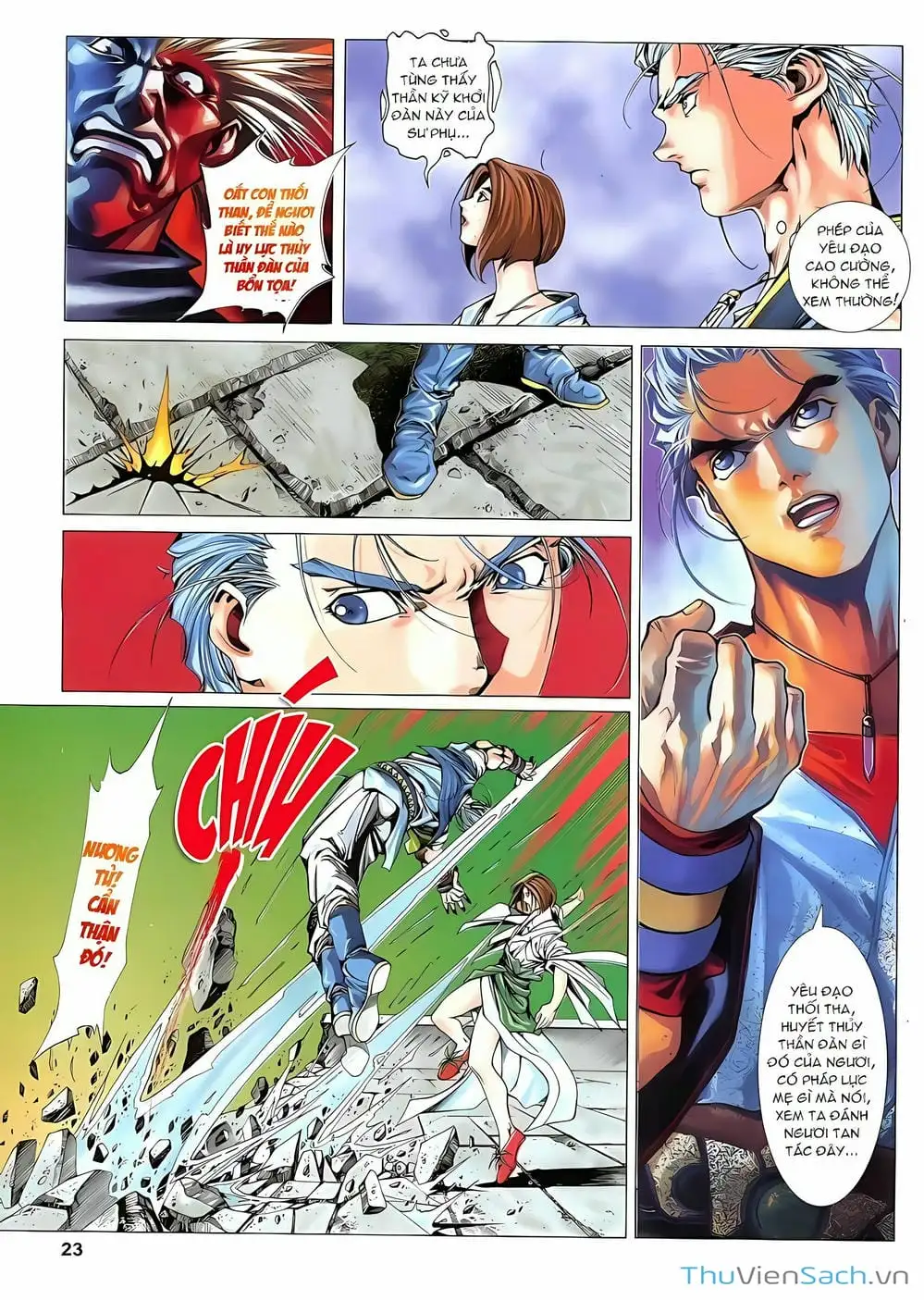 Truyện Tranh Lục Đạo Thiên Thư trang 3