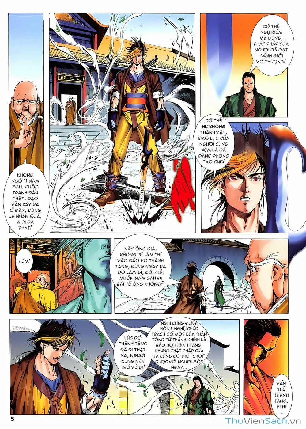 Truyện Tranh Lục Đạo Thiên Thư trang 3