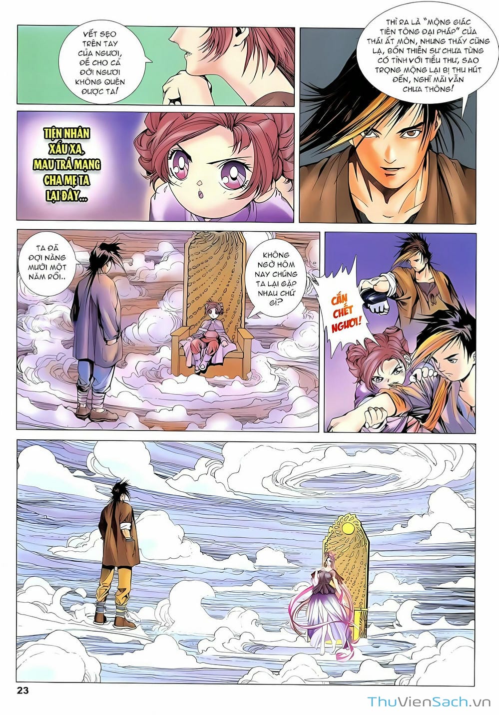 Truyện Tranh Lục Đạo Thiên Thư trang 3