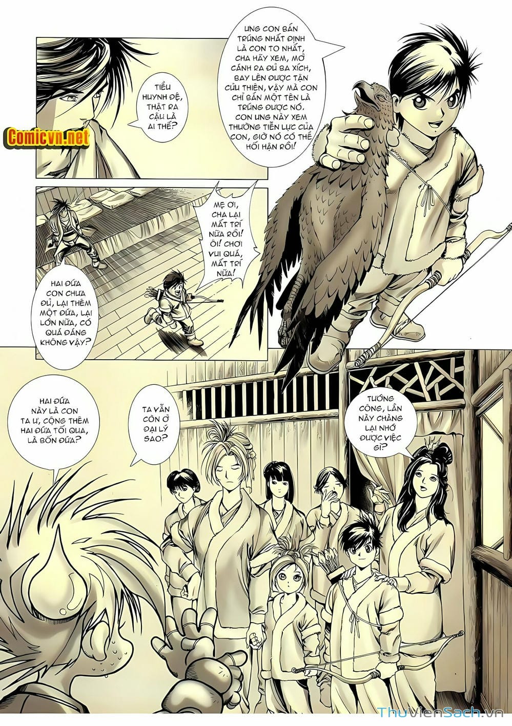 Truyện Tranh Lục Đạo Thiên Thư trang 3