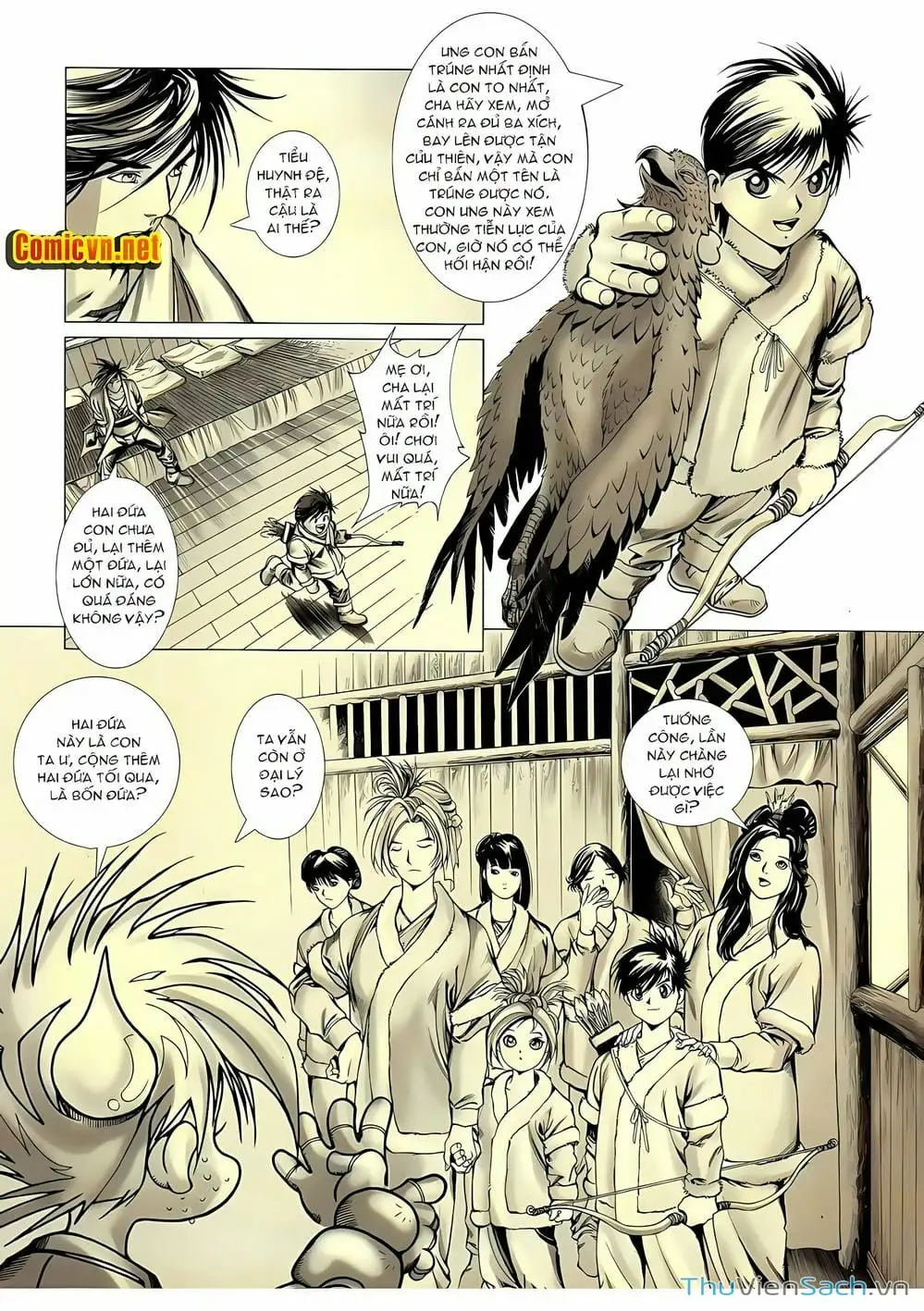 Truyện Tranh Lục Đạo Thiên Thư trang 3