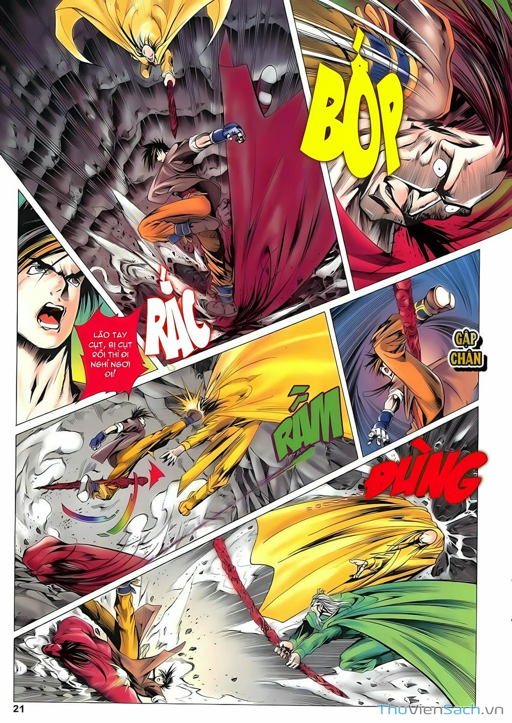 Truyện Tranh Lục Đạo Thiên Thư trang 3