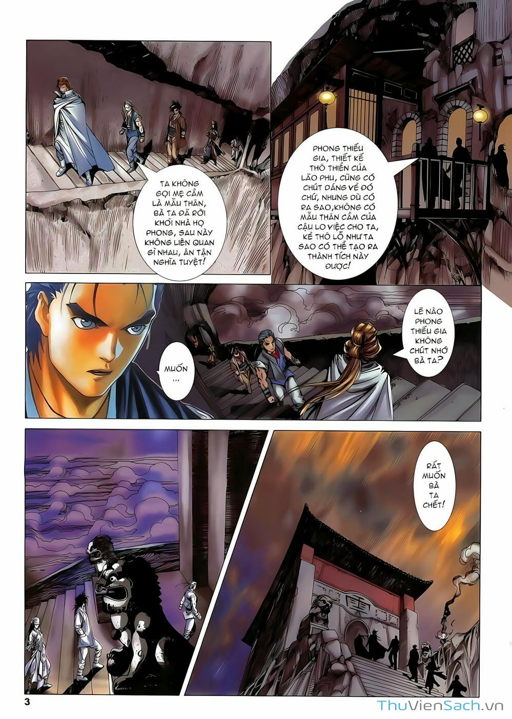 Truyện Tranh Lục Đạo Thiên Thư trang 3