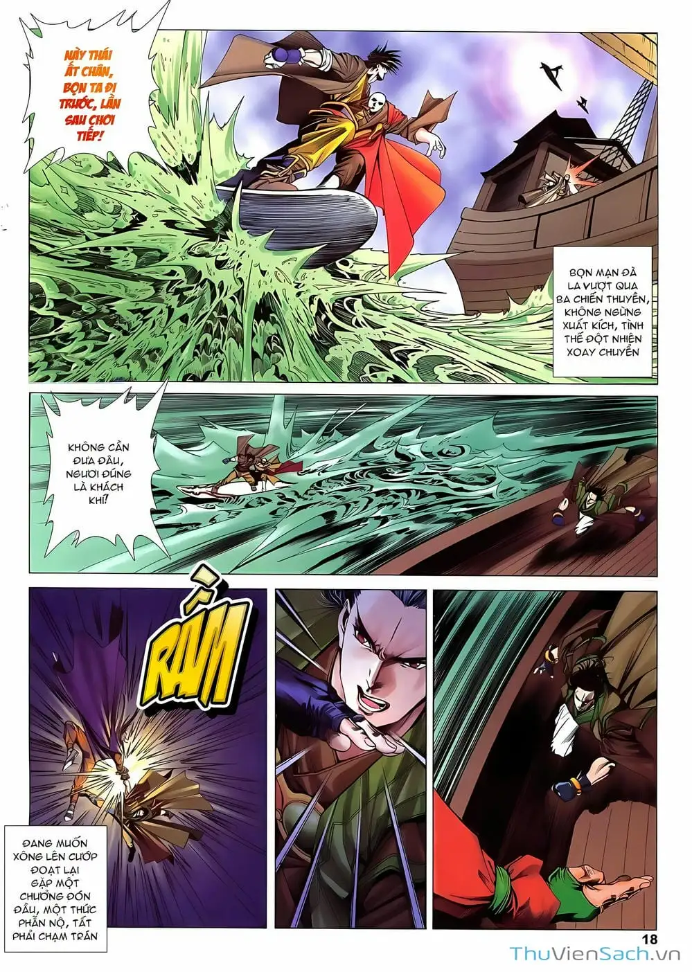 Truyện Tranh Lục Đạo Thiên Thư trang 3