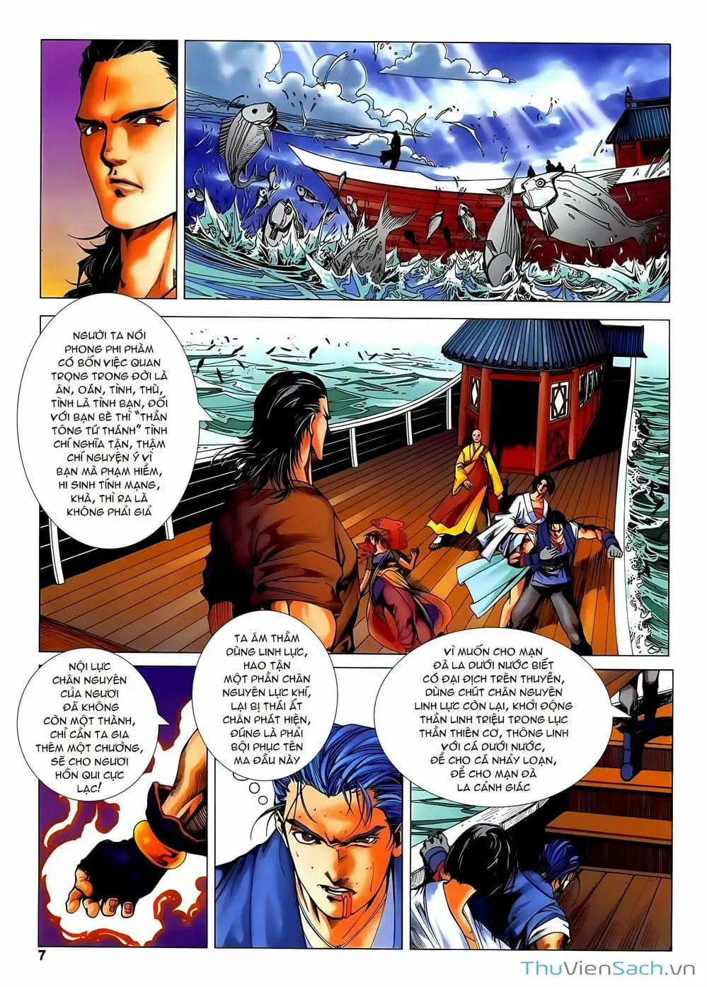 Truyện Tranh Lục Đạo Thiên Thư trang 3