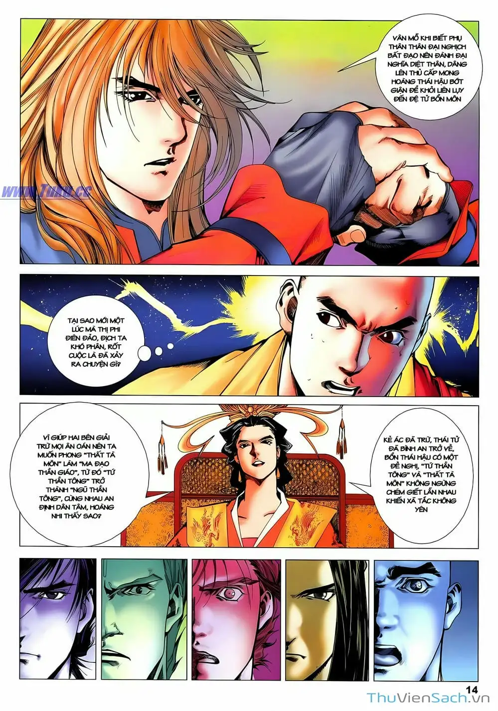 Truyện Tranh Lục Đạo Thiên Thư trang 3