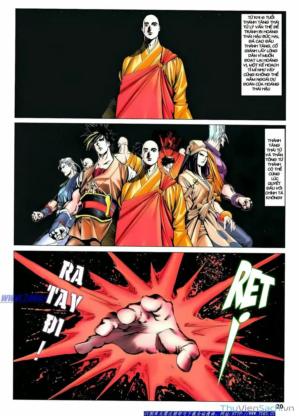 Truyện Tranh Lục Đạo Thiên Thư trang 3