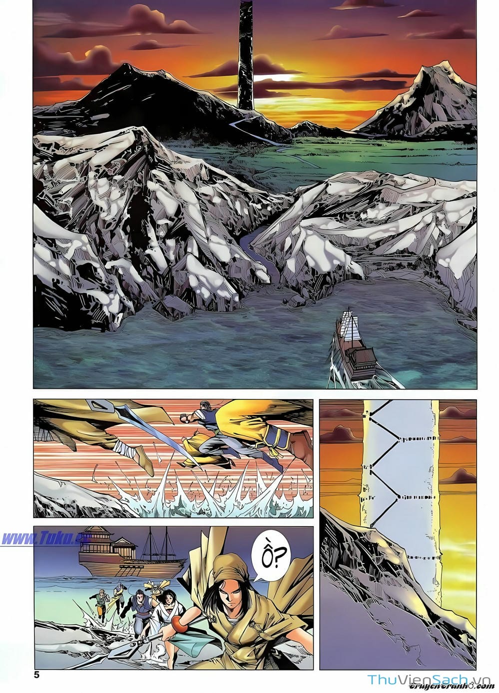 Truyện Tranh Lục Đạo Thiên Thư trang 3