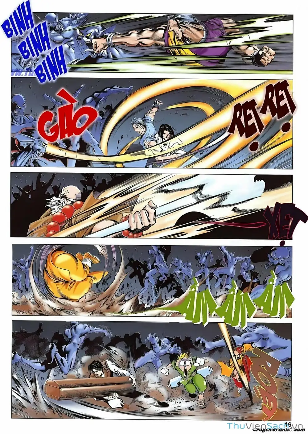 Truyện Tranh Lục Đạo Thiên Thư trang 3