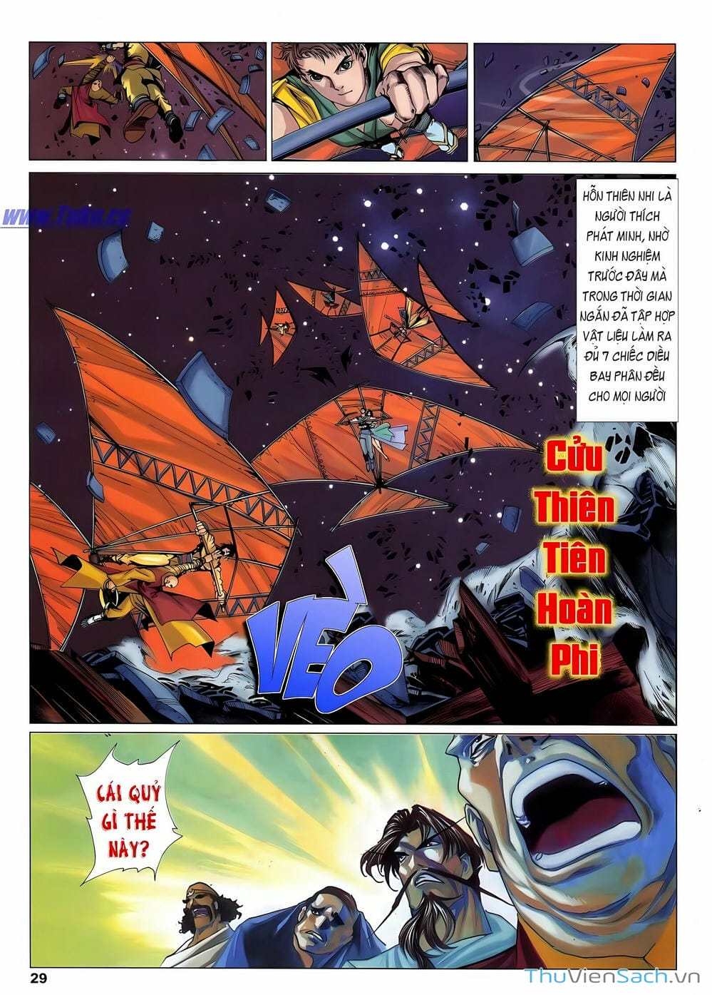 Truyện Tranh Lục Đạo Thiên Thư trang 3