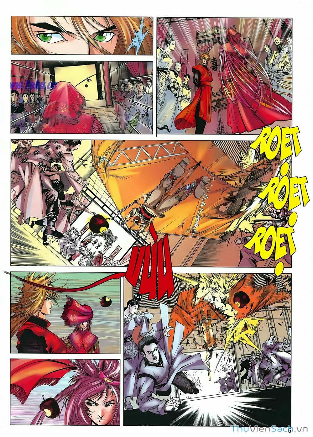 Truyện Tranh Lục Đạo Thiên Thư trang 3