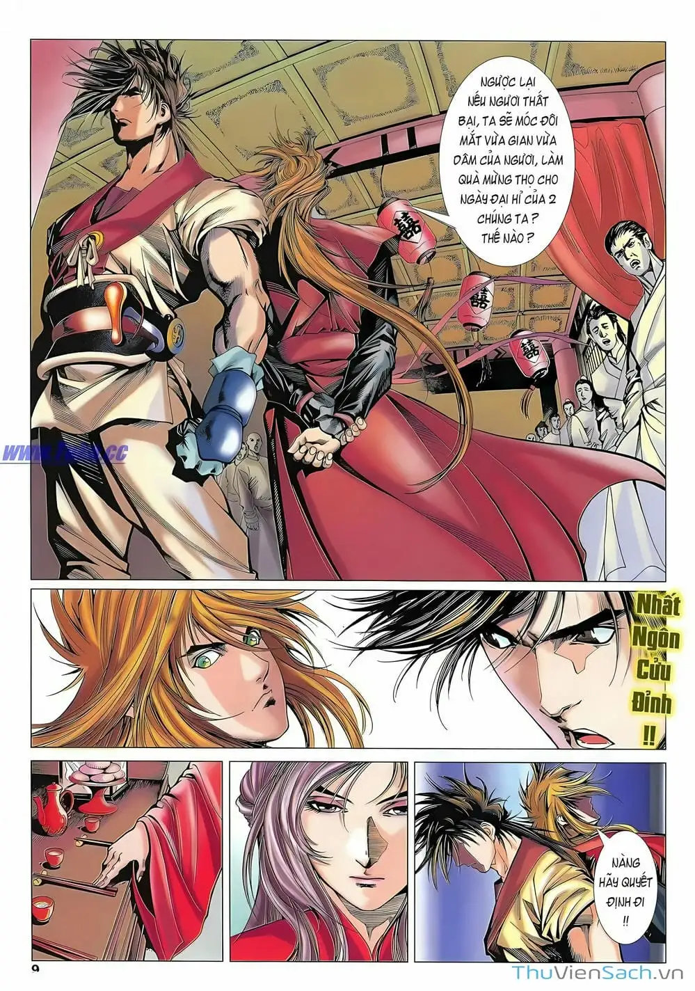 Truyện Tranh Lục Đạo Thiên Thư trang 3