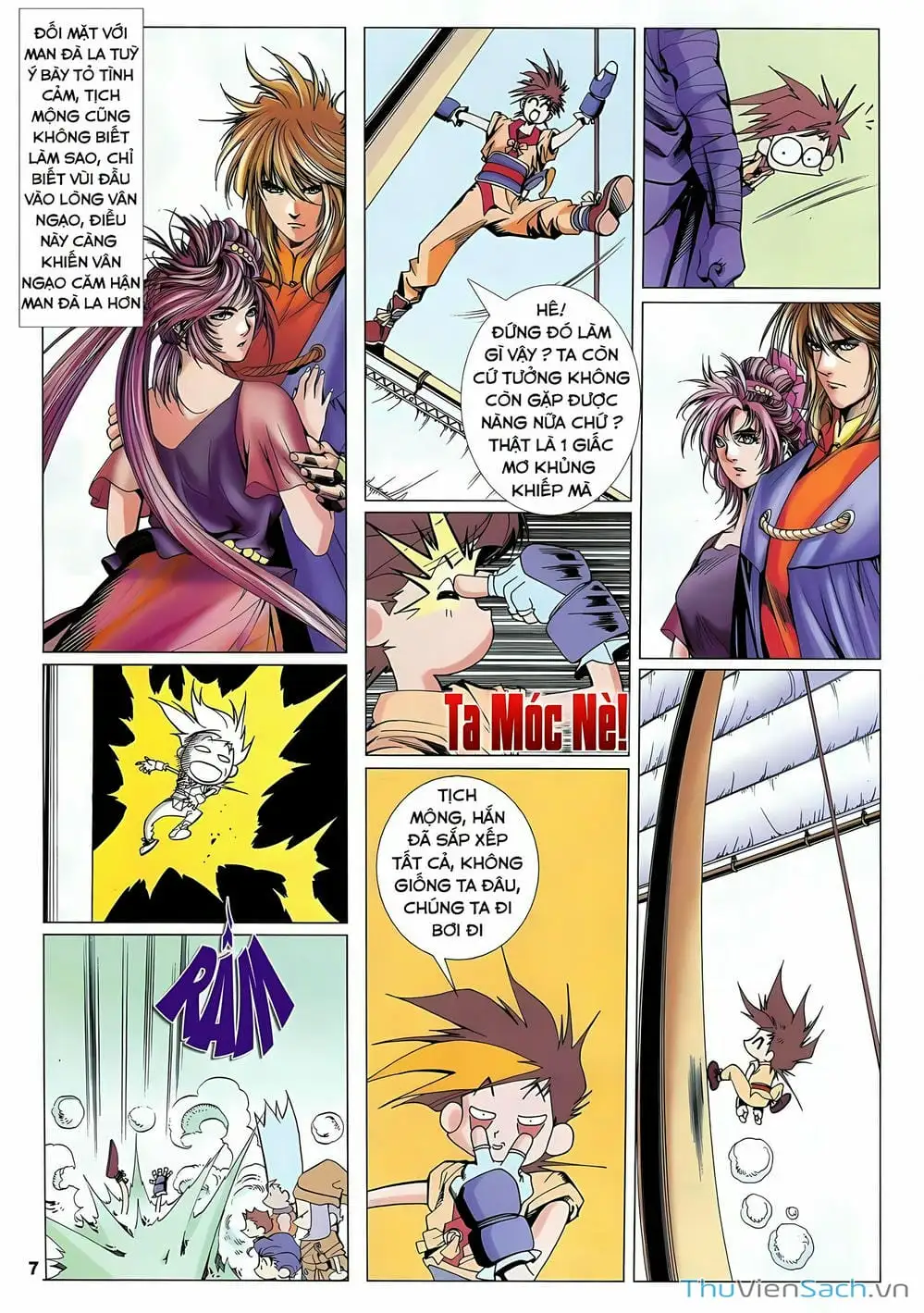 Truyện Tranh Lục Đạo Thiên Thư trang 3