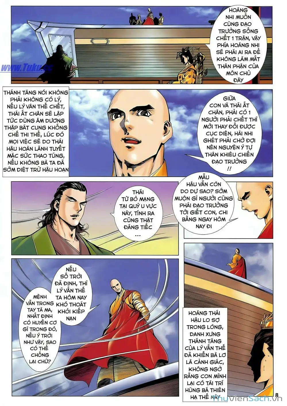 Truyện Tranh Lục Đạo Thiên Thư trang 3