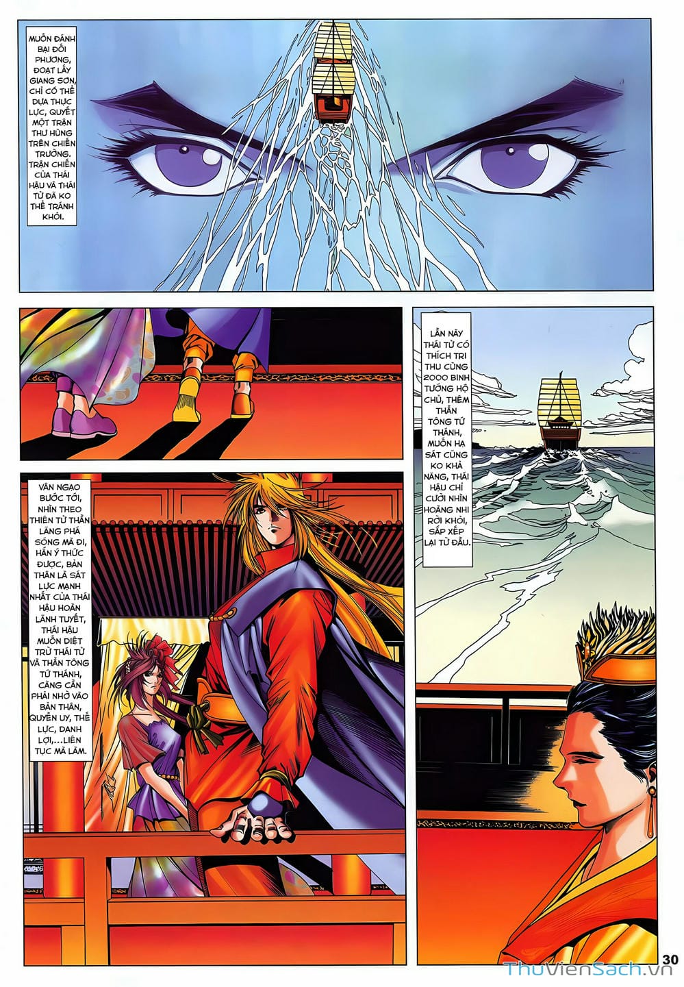 Truyện Tranh Lục Đạo Thiên Thư trang 3