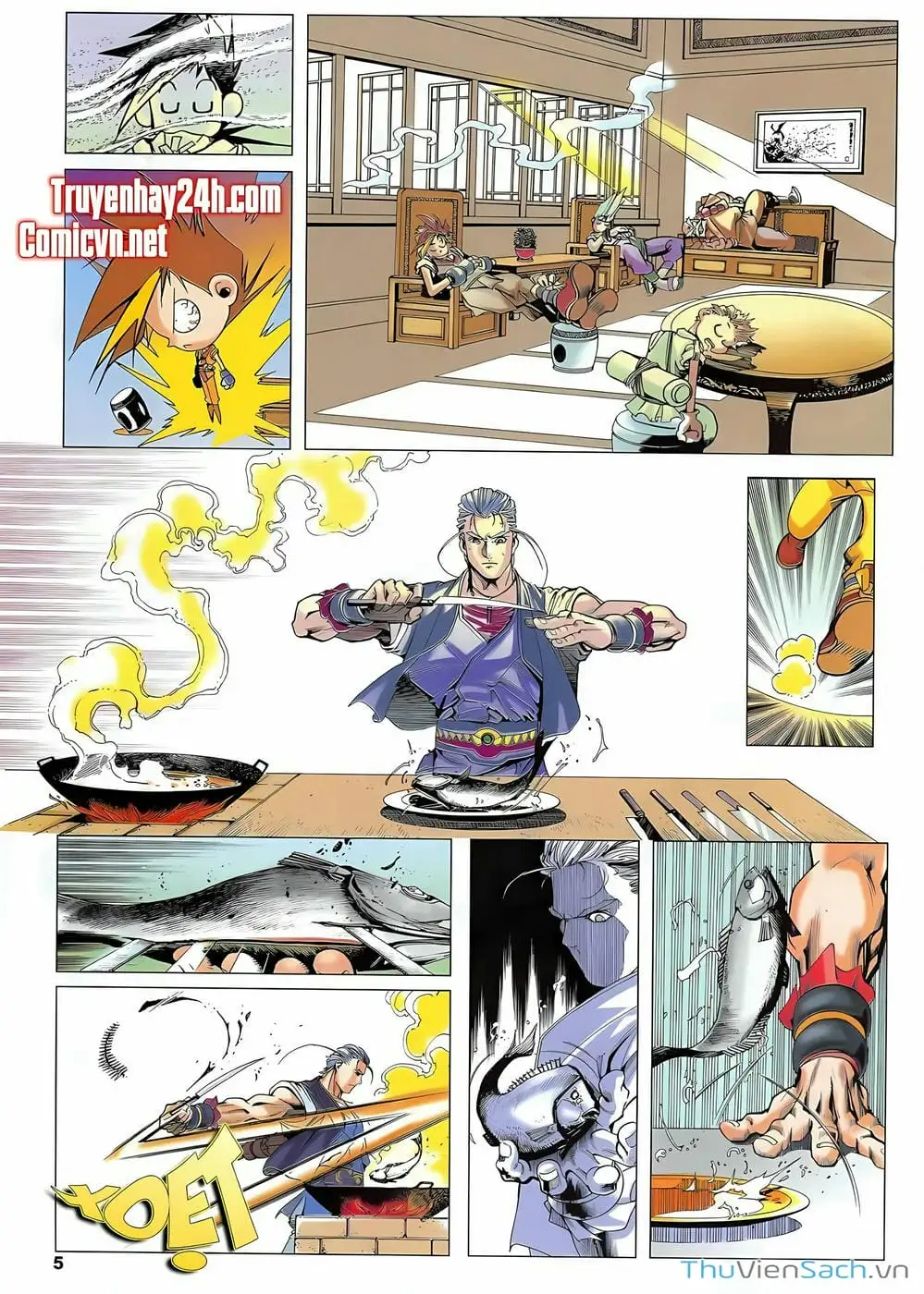 Truyện Tranh Lục Đạo Thiên Thư trang 3