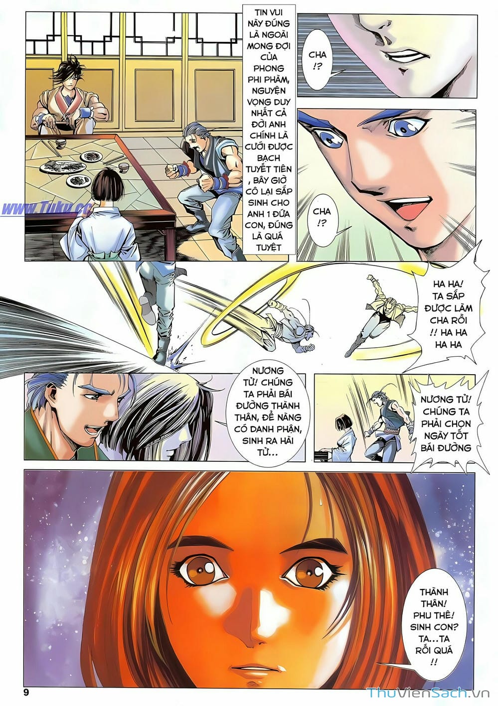 Truyện Tranh Lục Đạo Thiên Thư trang 3