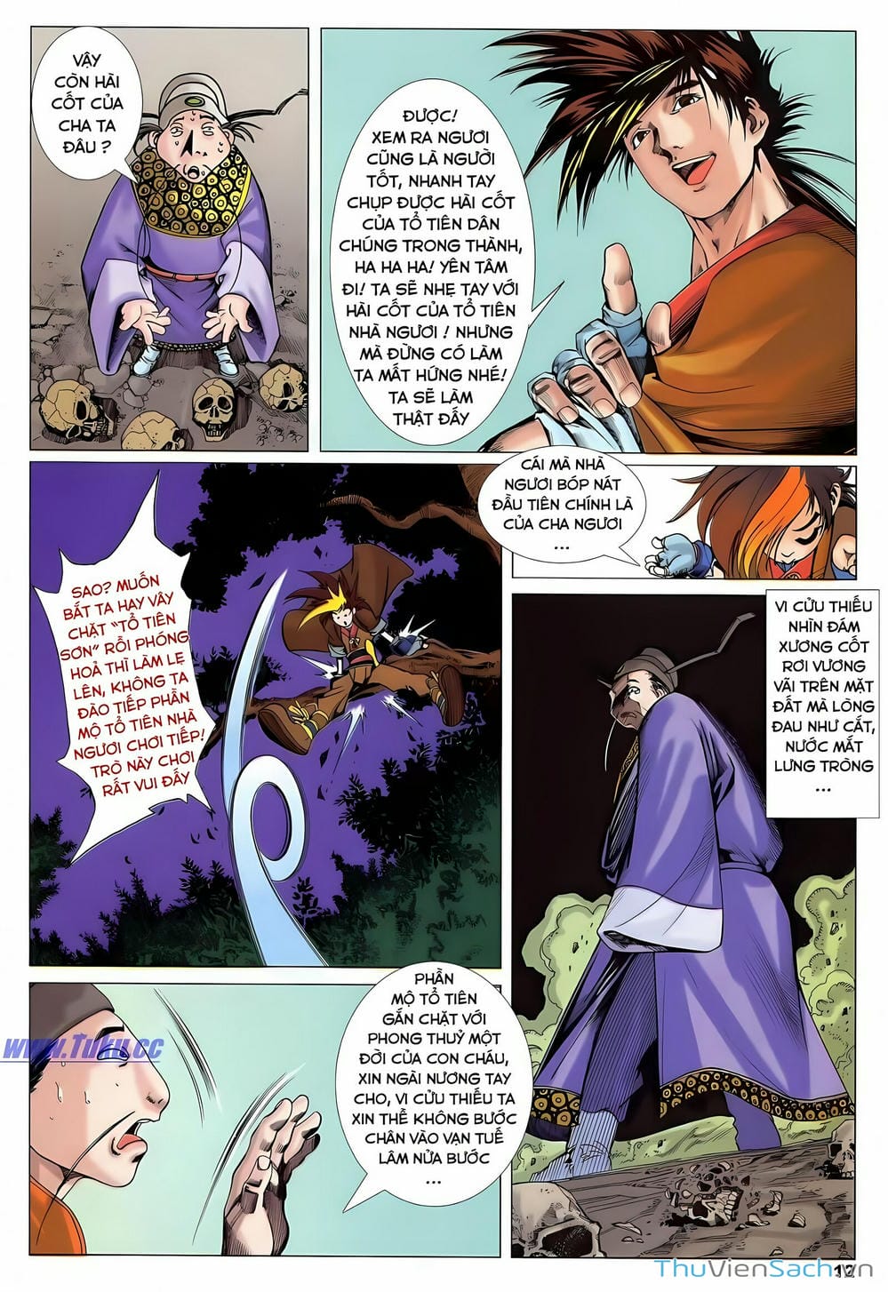 Truyện Tranh Lục Đạo Thiên Thư trang 3