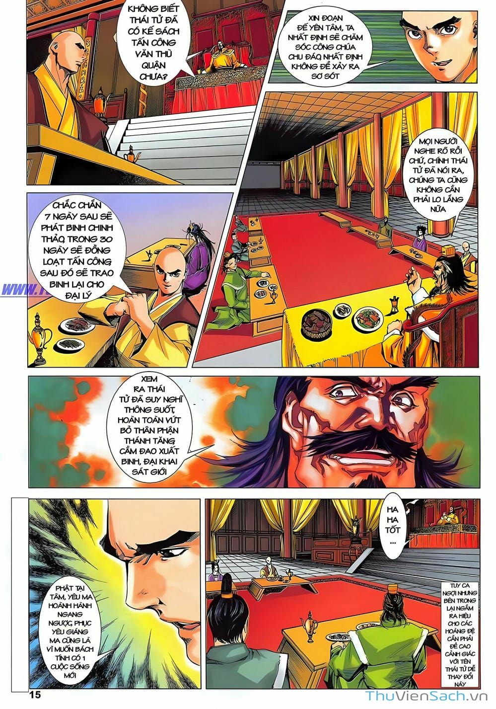 Truyện Tranh Lục Đạo Thiên Thư trang 3