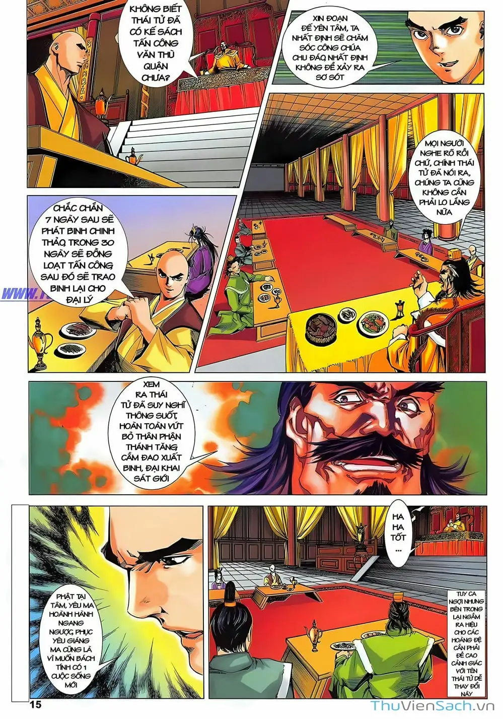 Truyện Tranh Lục Đạo Thiên Thư trang 3